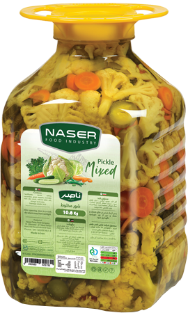 مخلل مشكل (خضار) 6/10 كيلو