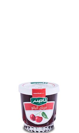 مربى الكرز في كوب