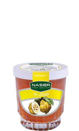 مربى السفرجل في كوب